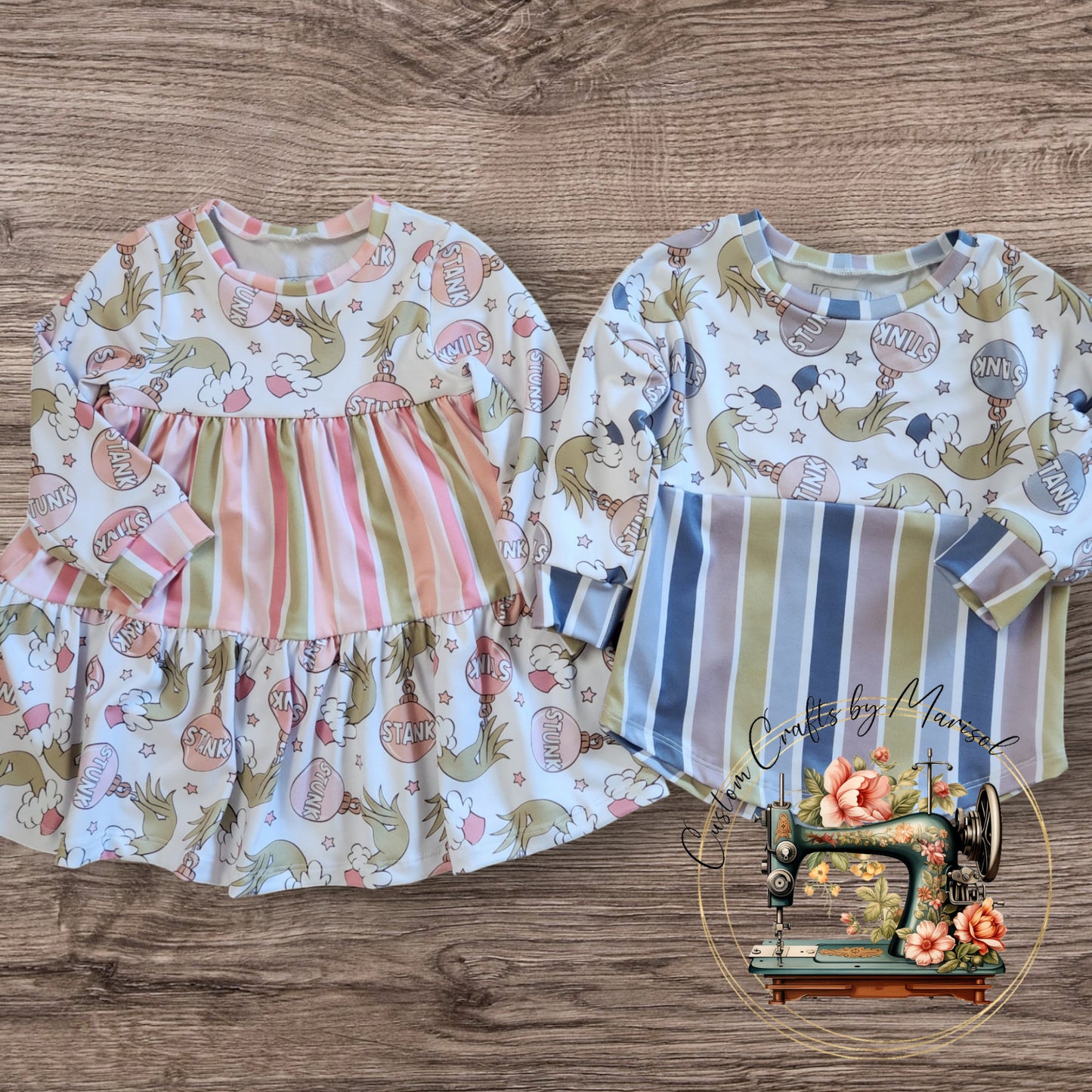 Stink, Stank, Stunk Tiered Delilah Dress