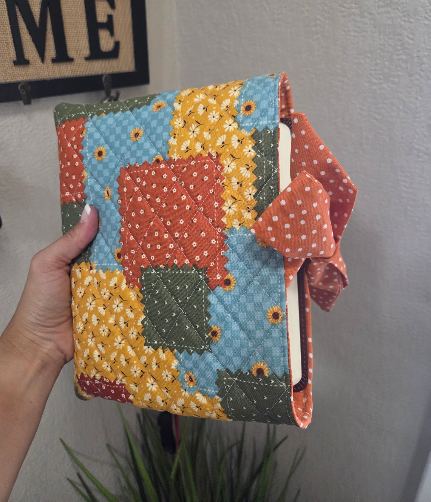 Autumn Patchwork Bible Sleeve