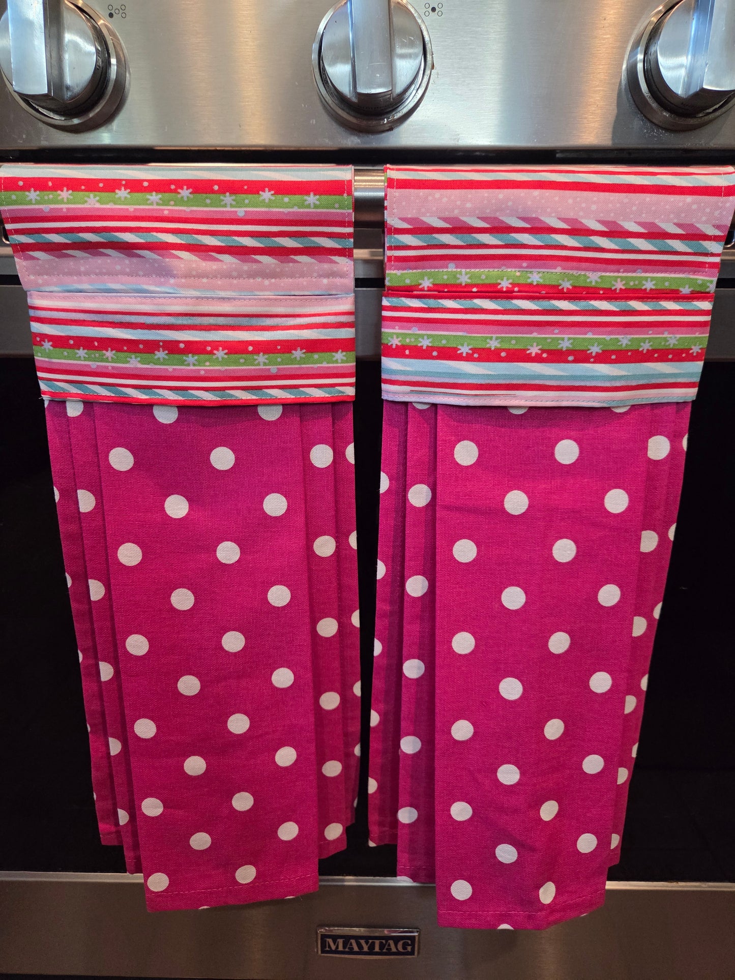 Hanging Kitchen Towels Various Prints