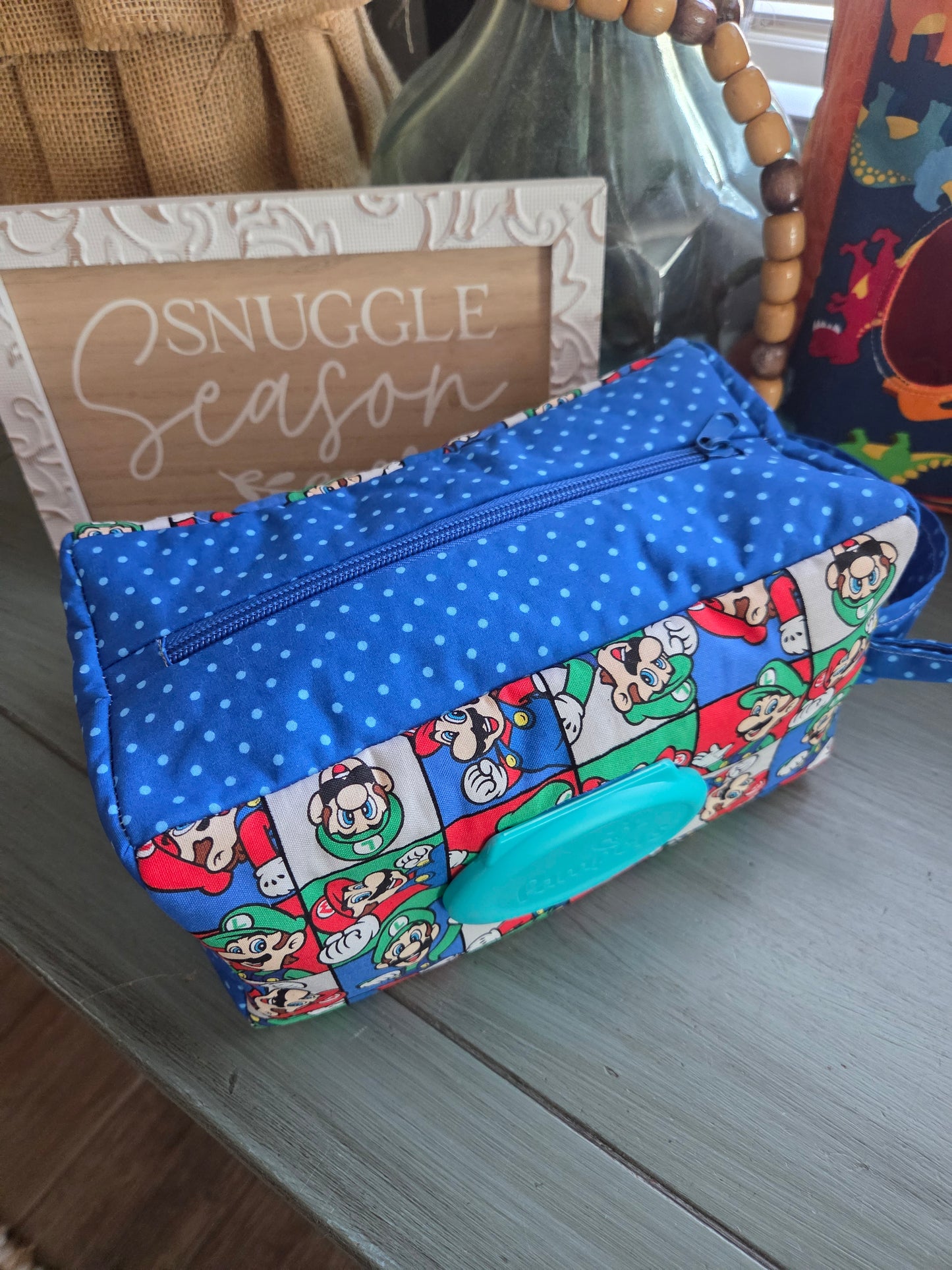 Plumber Bros diaper and wipe pouch caddy