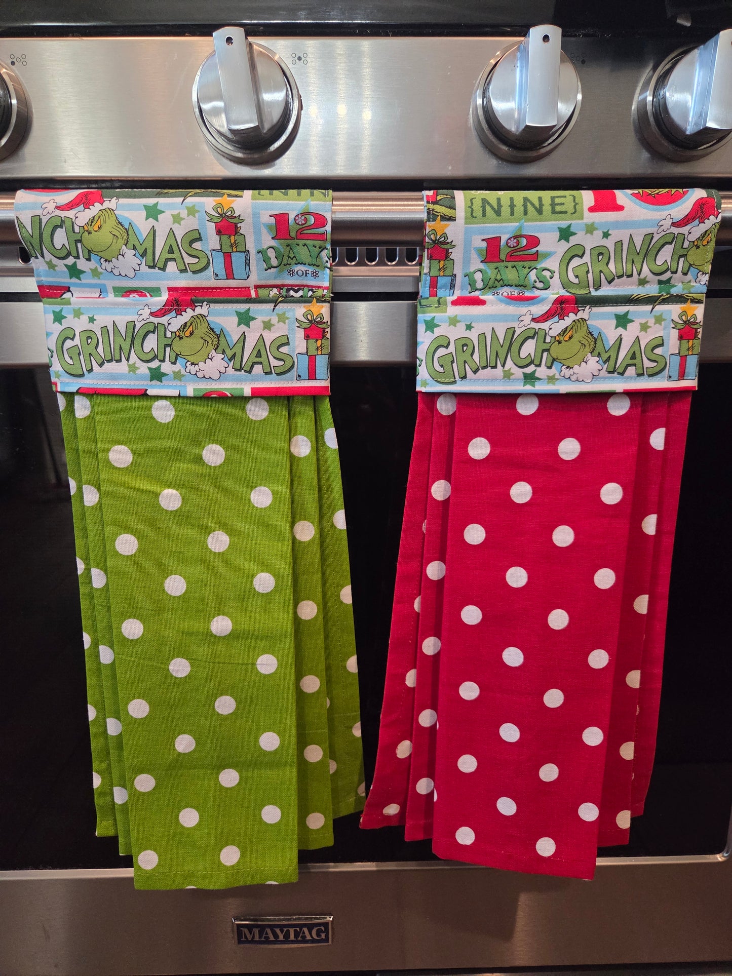 Hanging Kitchen Towels Various Prints