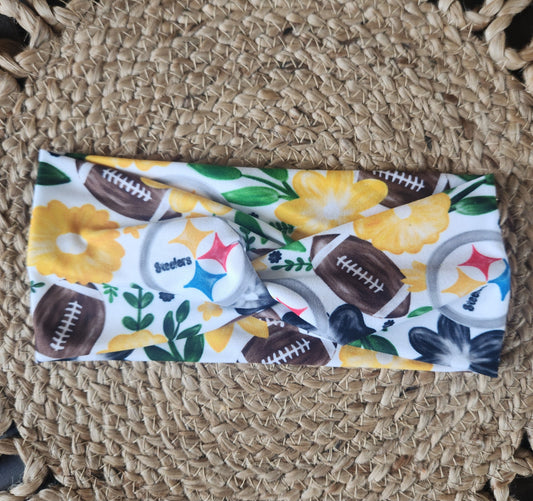 Adult twist headband STEELERS