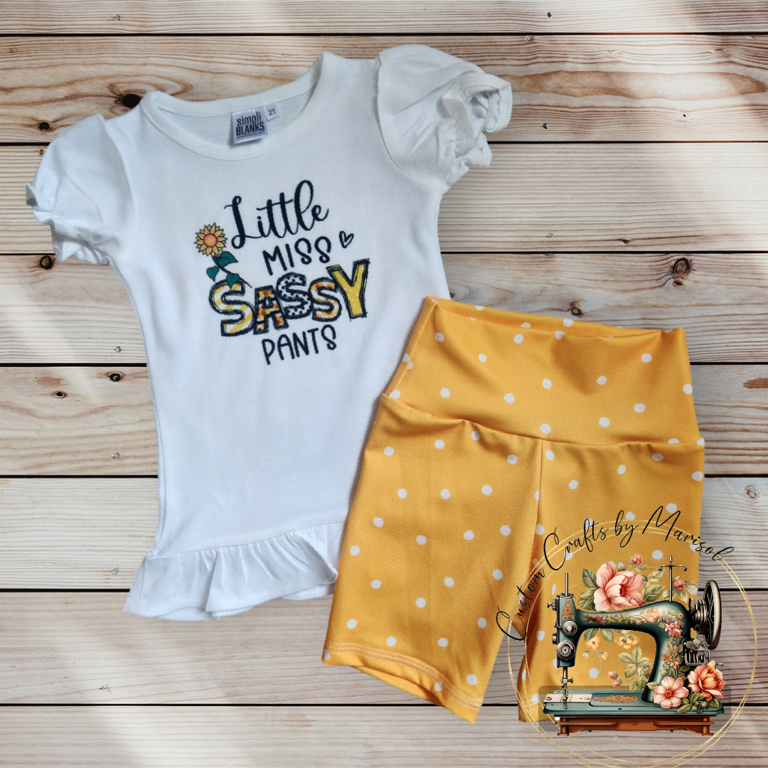 Little Miss Sassy Pants set