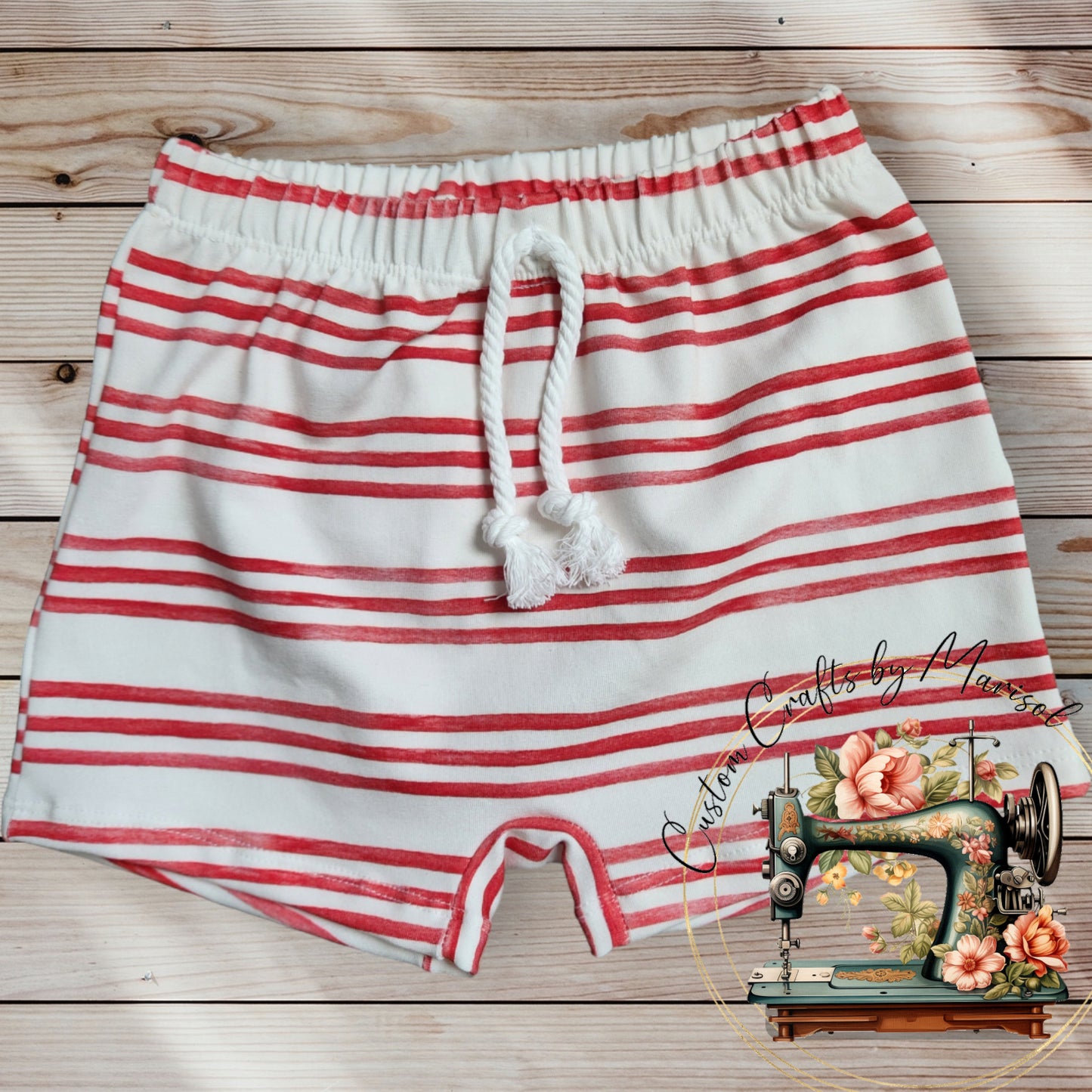 Size 2T Play Shorts with Gusset