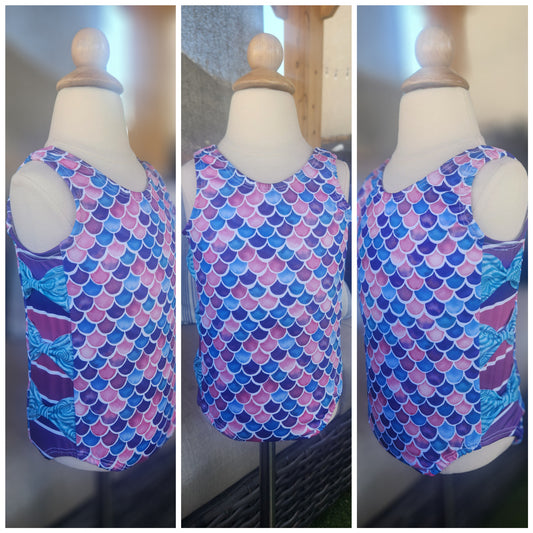 Size 3T Sylvabelle Mermaid Scales Swimsuit