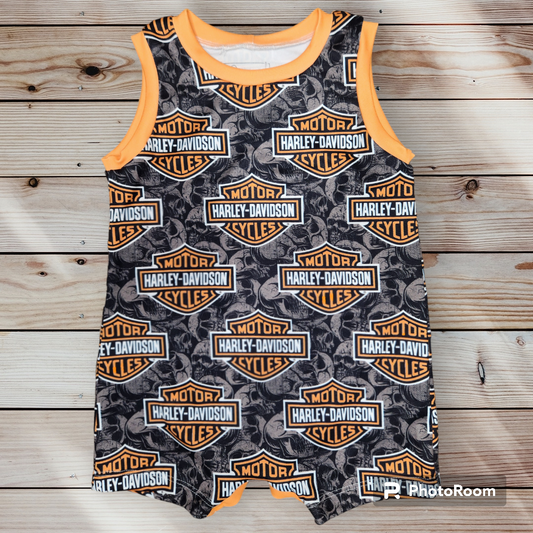 Motorcycle tank romper