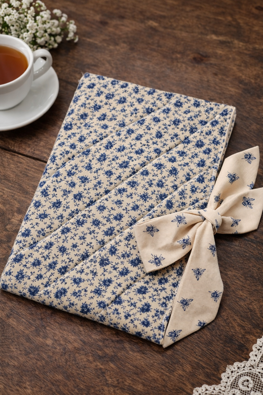 Vintage Bees and Floral Bible/Book Sleeve