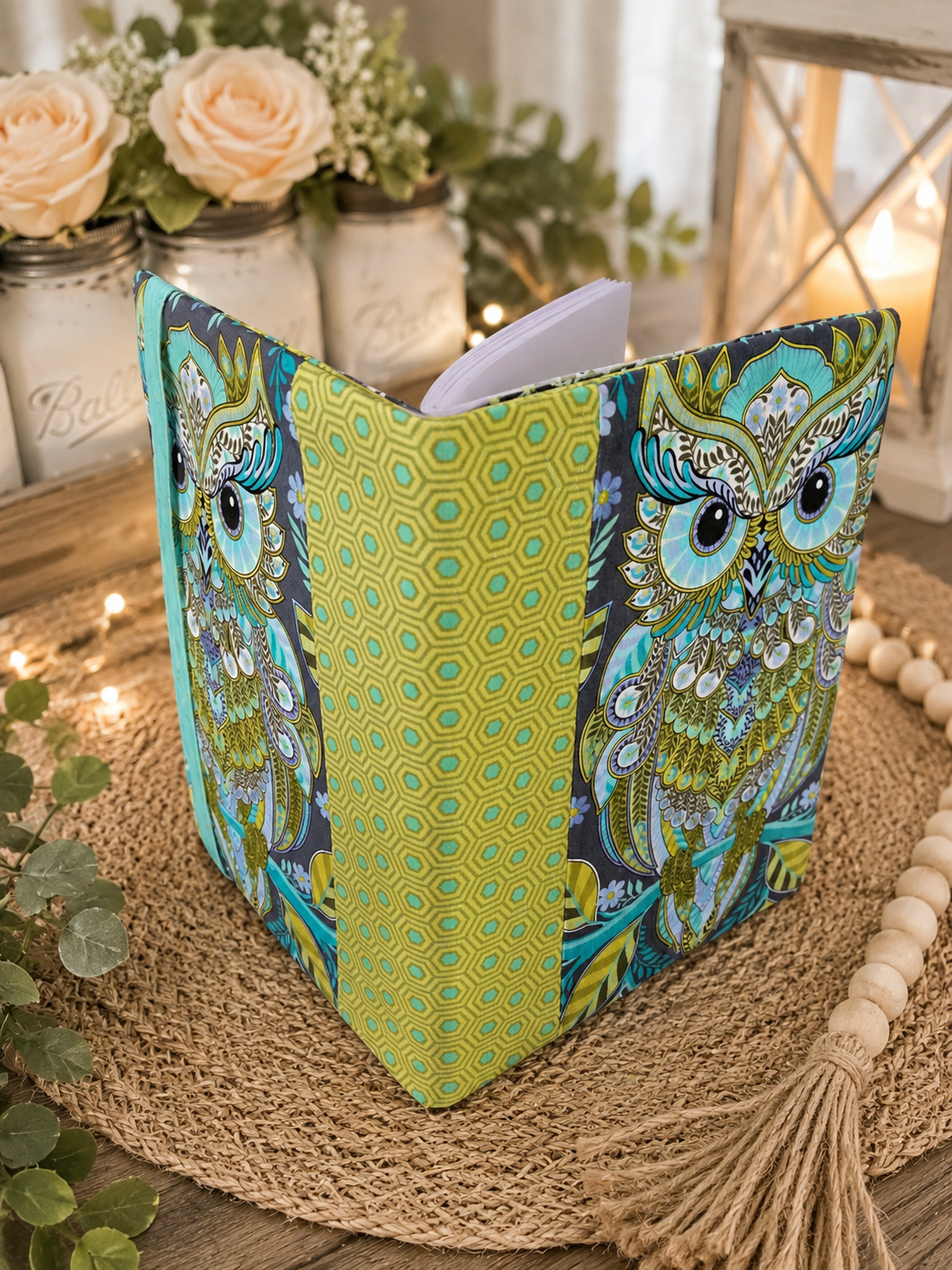 Hootie Patootie by Tula Pink Fabric Notebook Covers