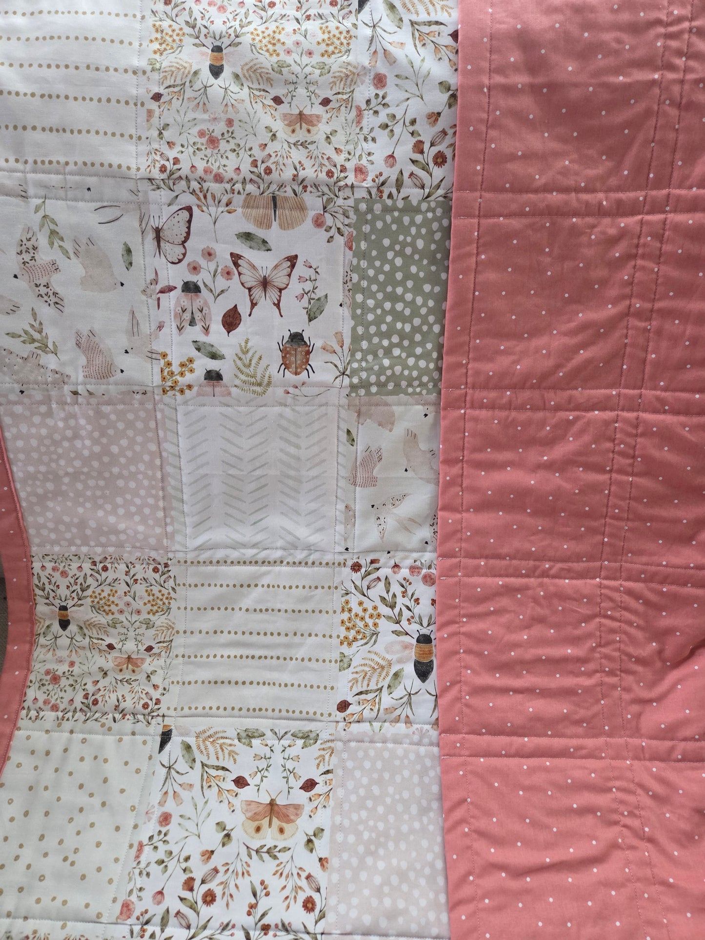Garden Fairy Baby Quilt