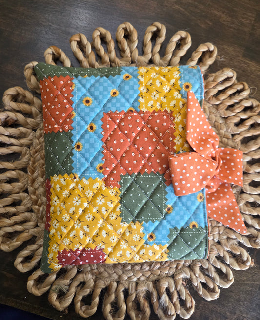 Autumn Patchwork Bible Sleeve