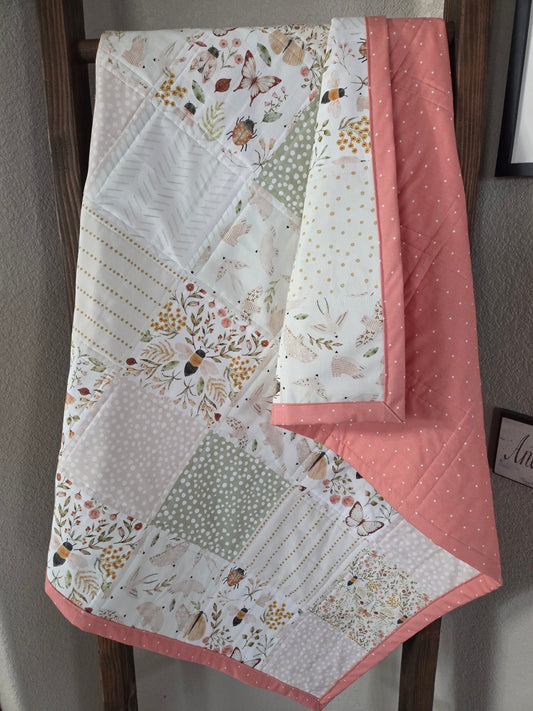Garden Fairy Baby Quilt