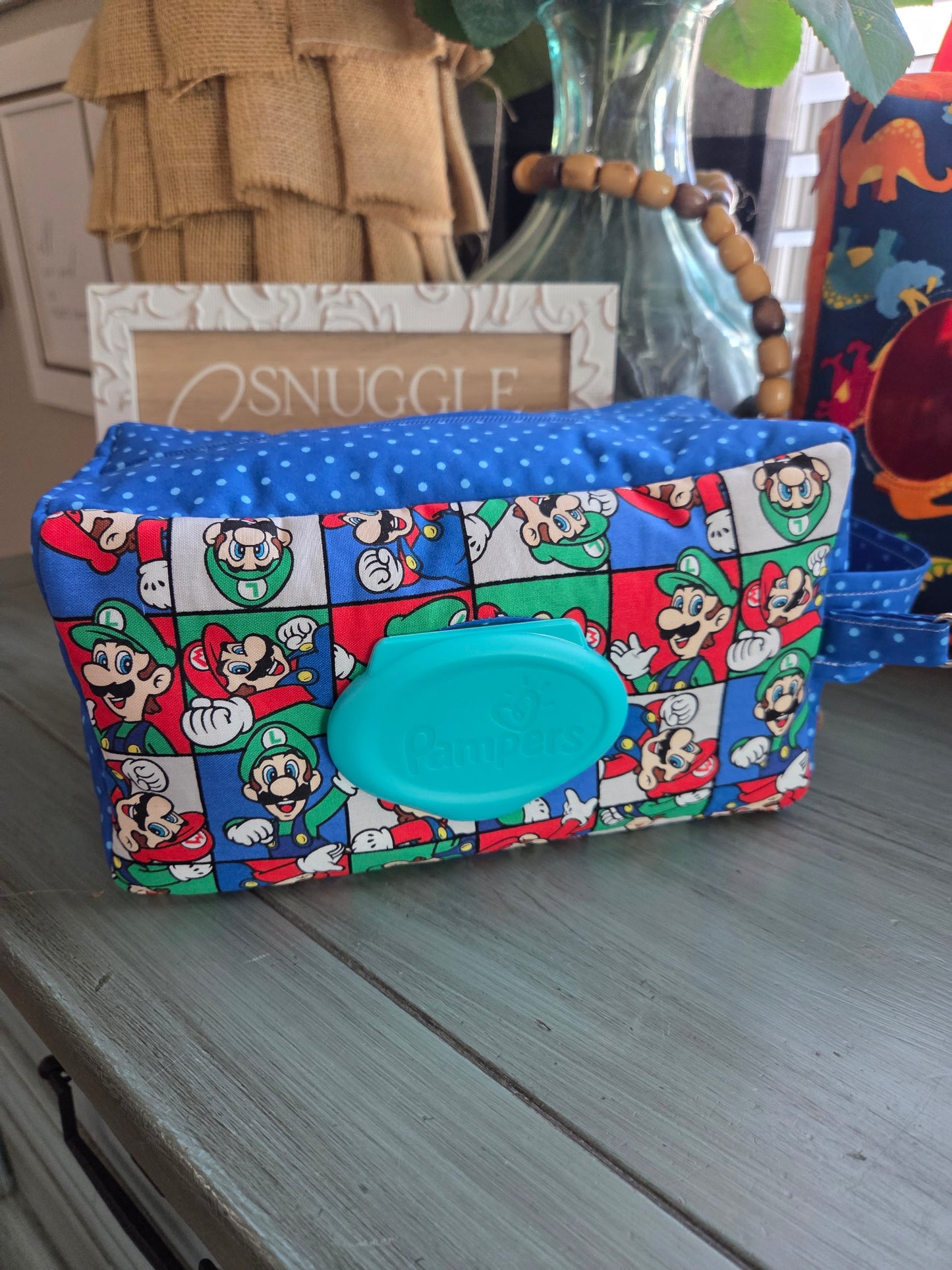 Plumber Bros diaper and wipe pouch caddy