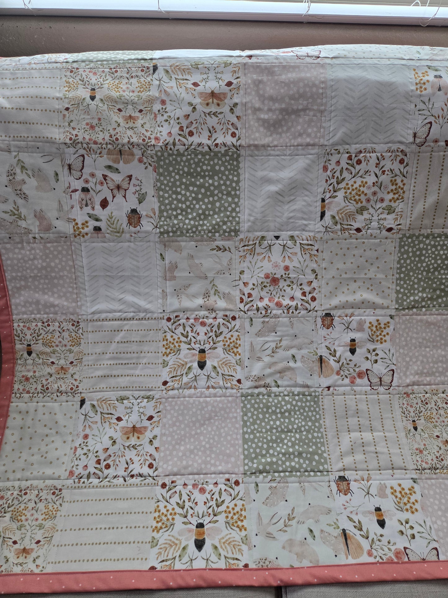 Garden Fairy Baby Quilt