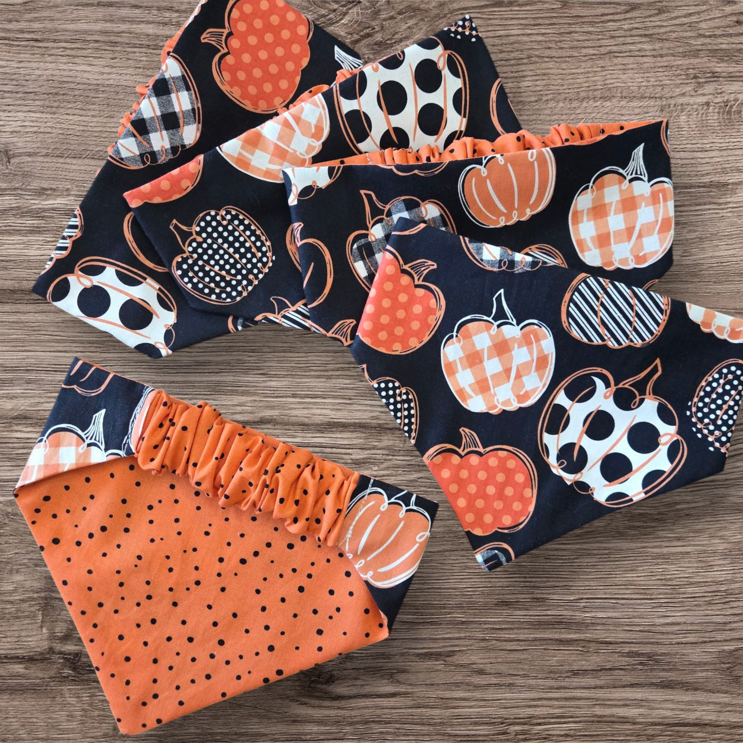 Fall Scrunchie Dog Bandana