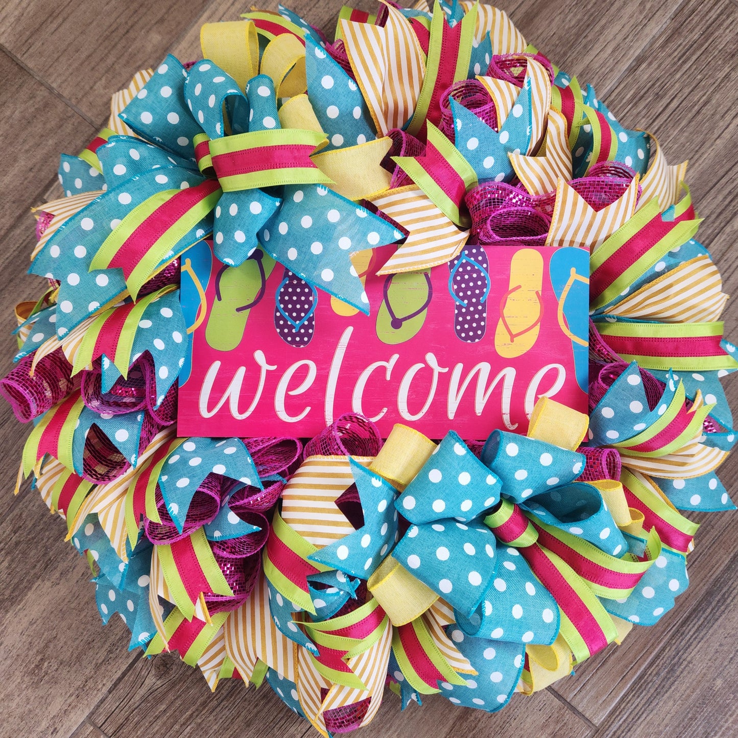 Flip Flop Summer Wreath