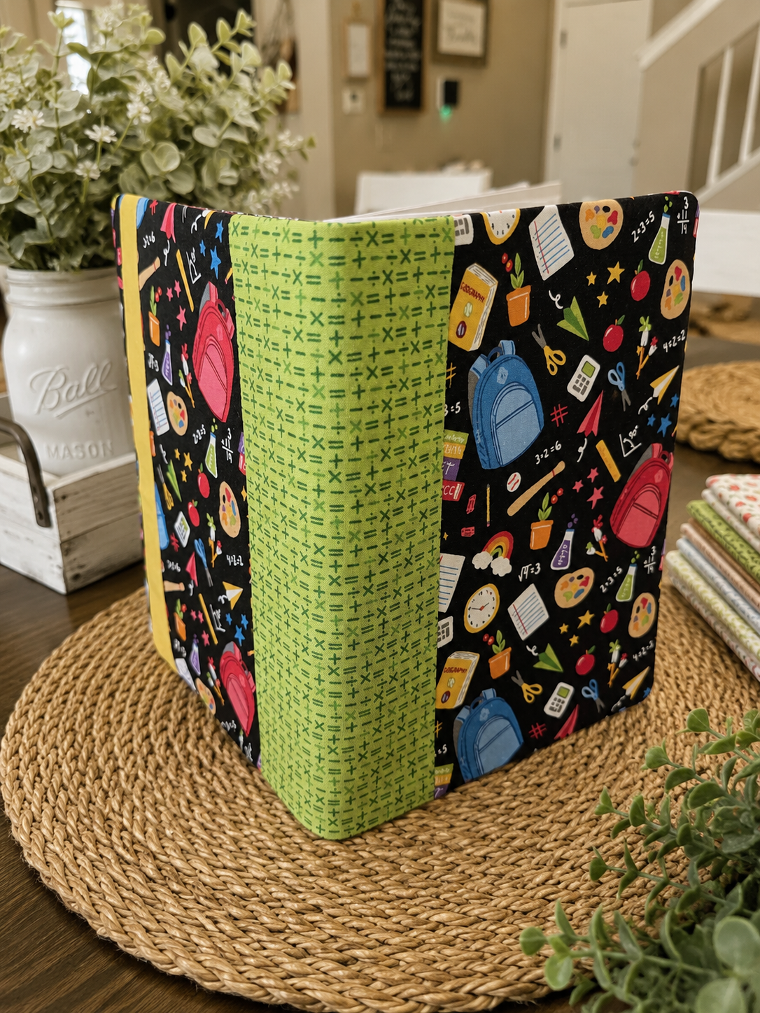 Various Prints Fabric Notebook Covers