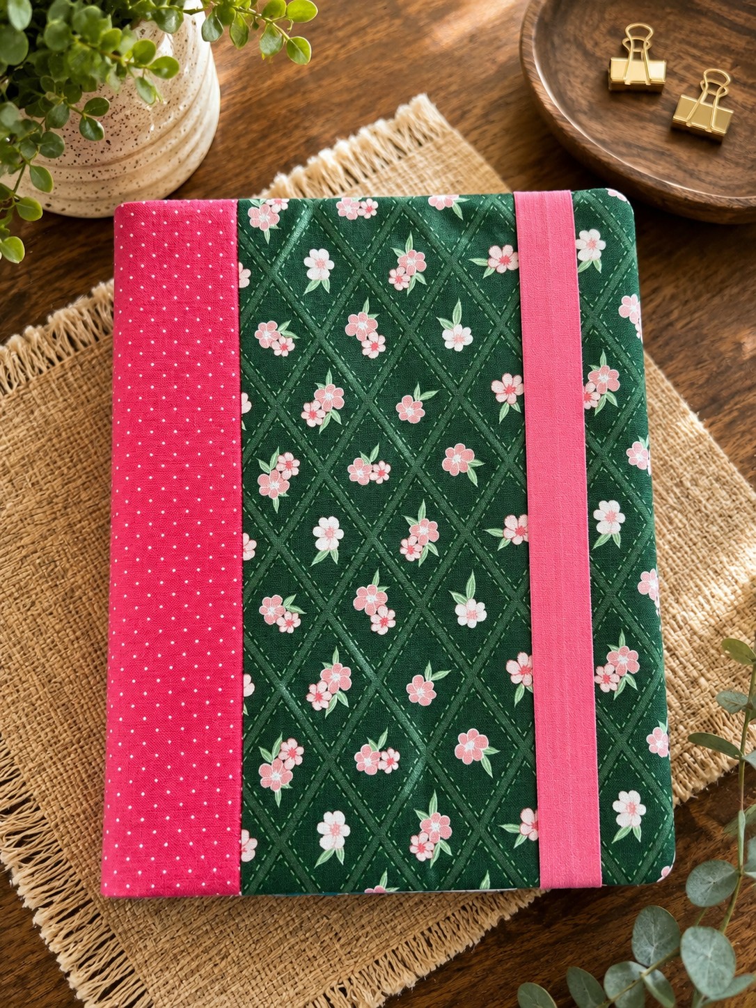 Various Prints Fabric Notebook Covers