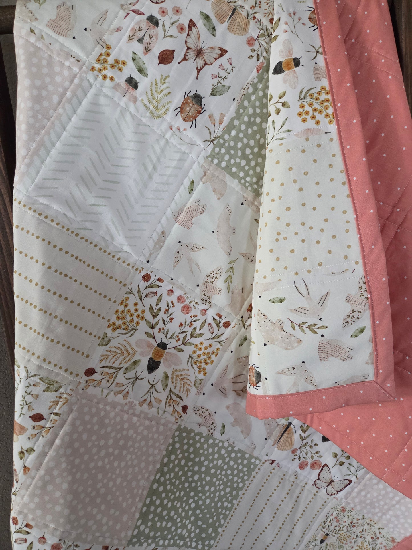 Garden Fairy Baby Quilt
