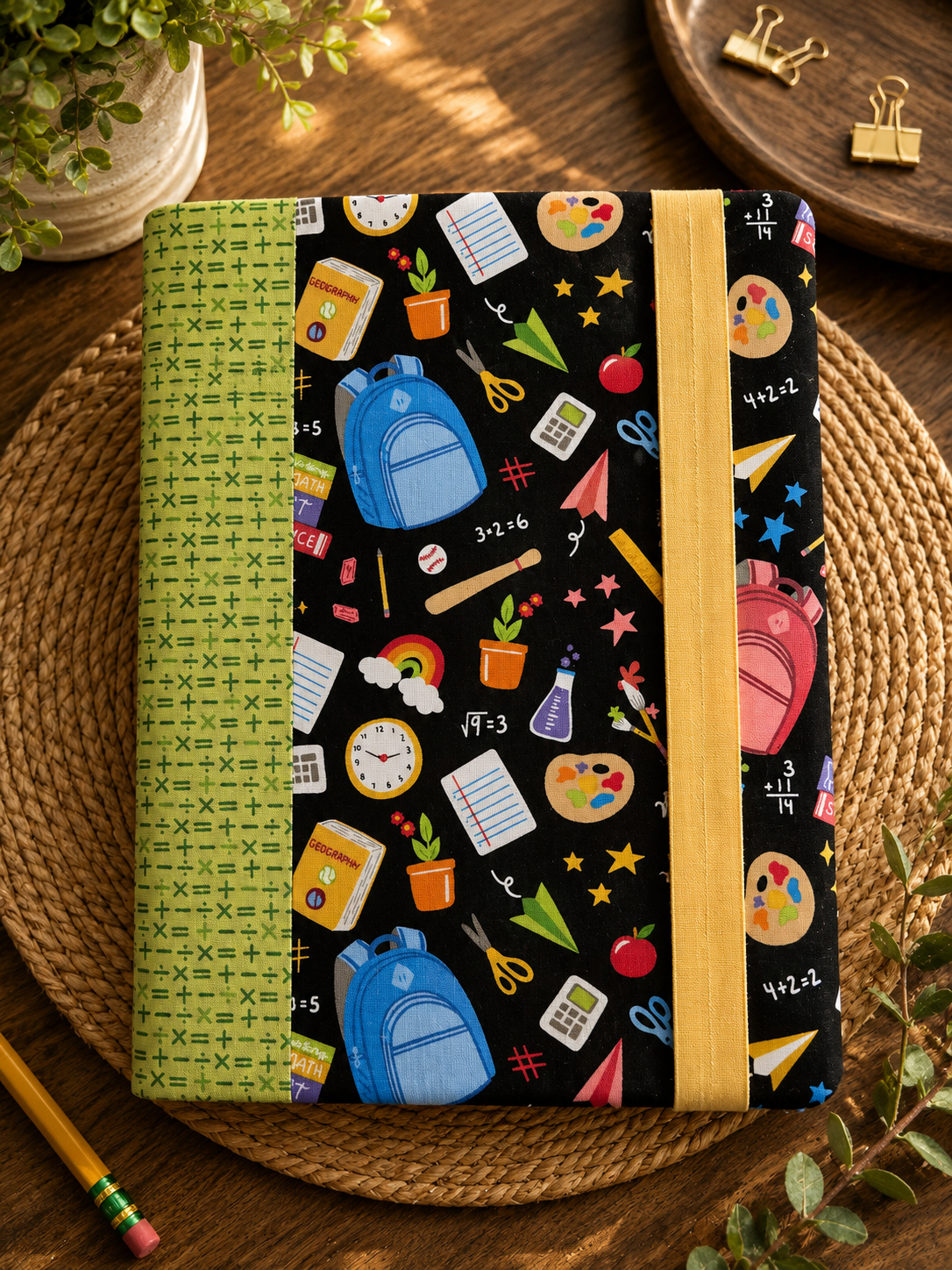 Various Prints Fabric Notebook Covers