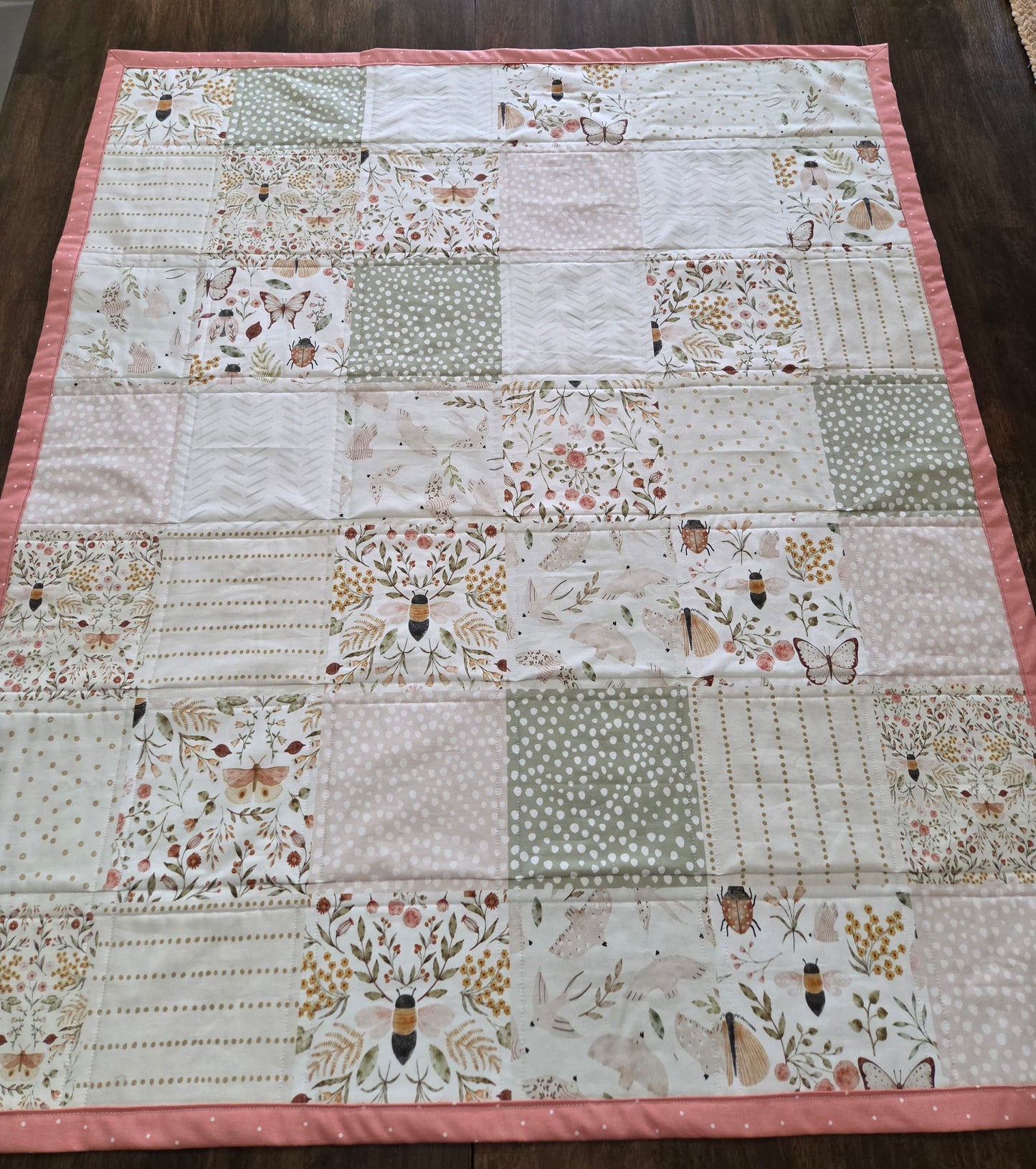 Garden Fairy Baby Quilt