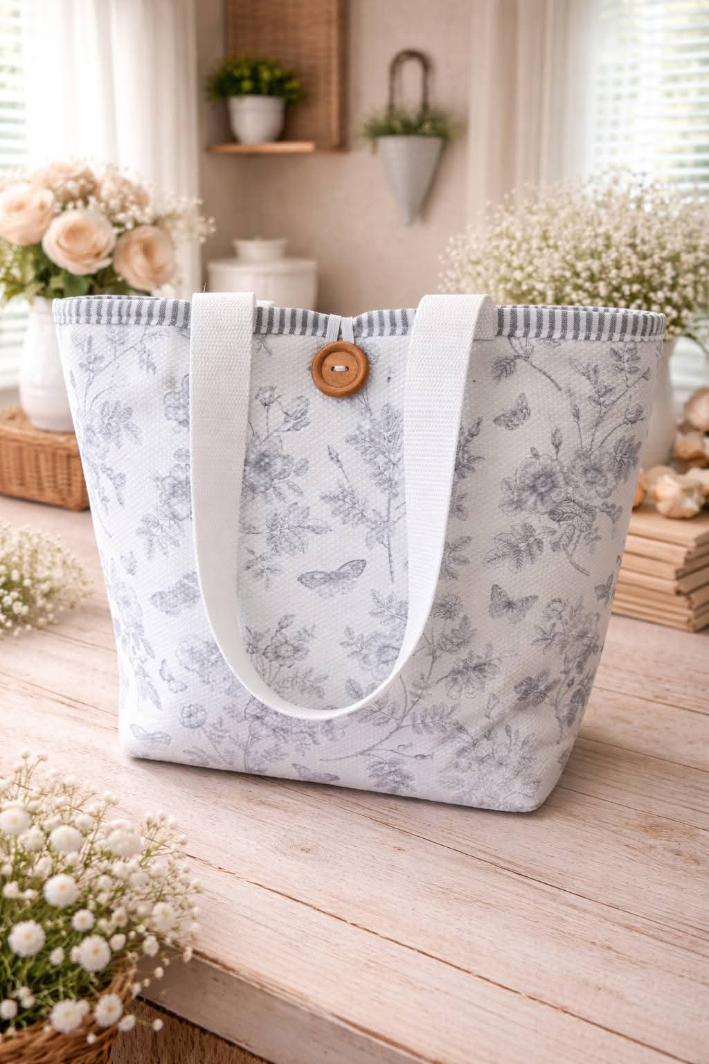 Butterfly Garden Tote Bag