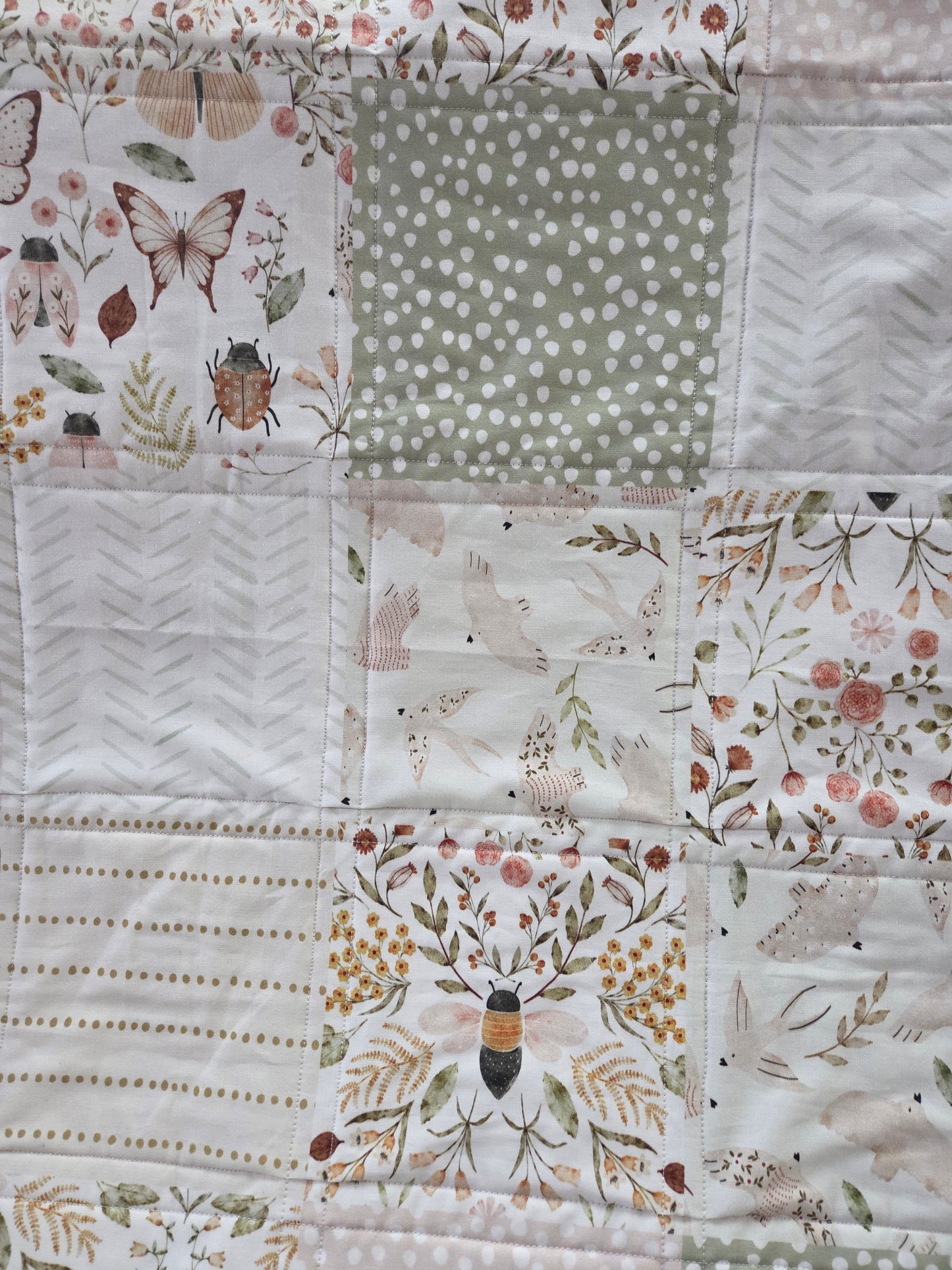 Garden Fairy Baby Quilt